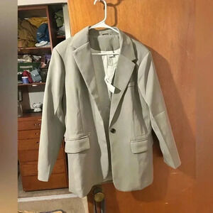 Sage green blazer